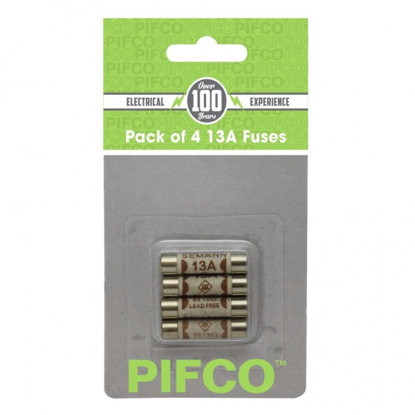 4 Pack 13A Fuses